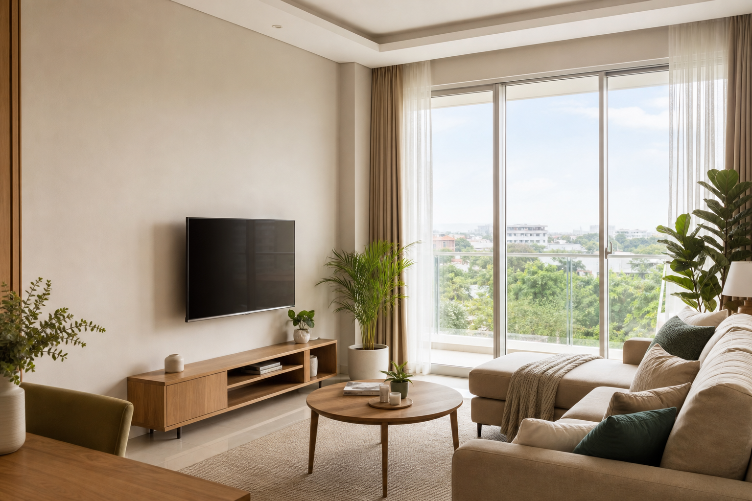 Interior apartemen Treepark City
